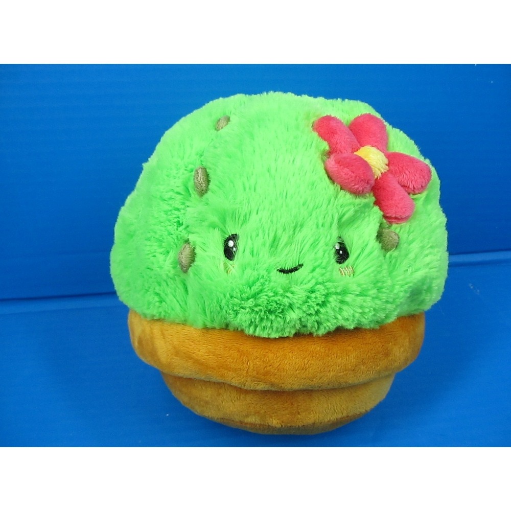 Rare Squishable Potted Cactus 8" Plush Stuffed Pillow
